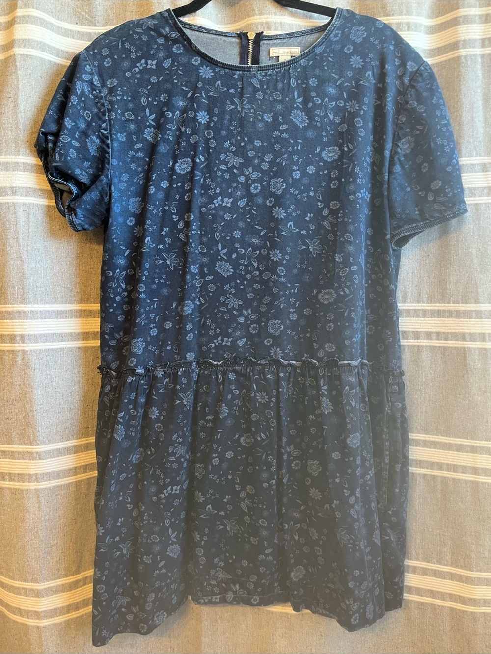 GAP Navy Blue Floral Mini Dress